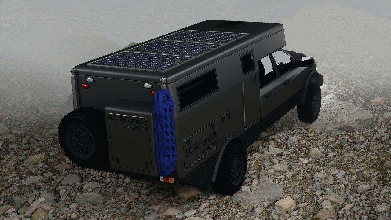EarthCruiser的EC Terranova改装将把您的皮卡变成一个陆上露营车