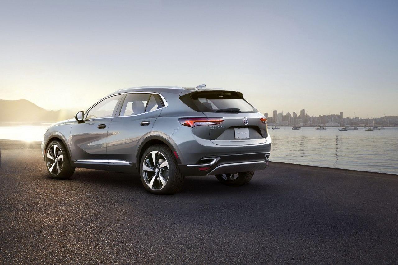2021别克Envision EPA额定为25 MPG
