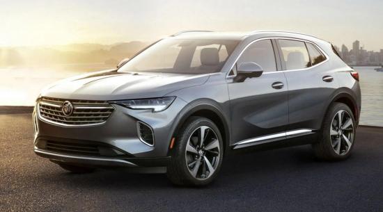 2021别克Envision EPA额定为25 MPG