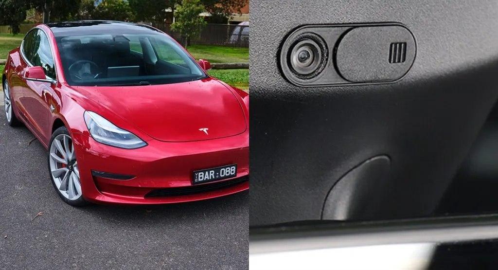 特斯拉Model 3的内部摄像头可追踪眼睛和头部的运动 