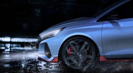 现代取笑期待已久的2021 i20 N