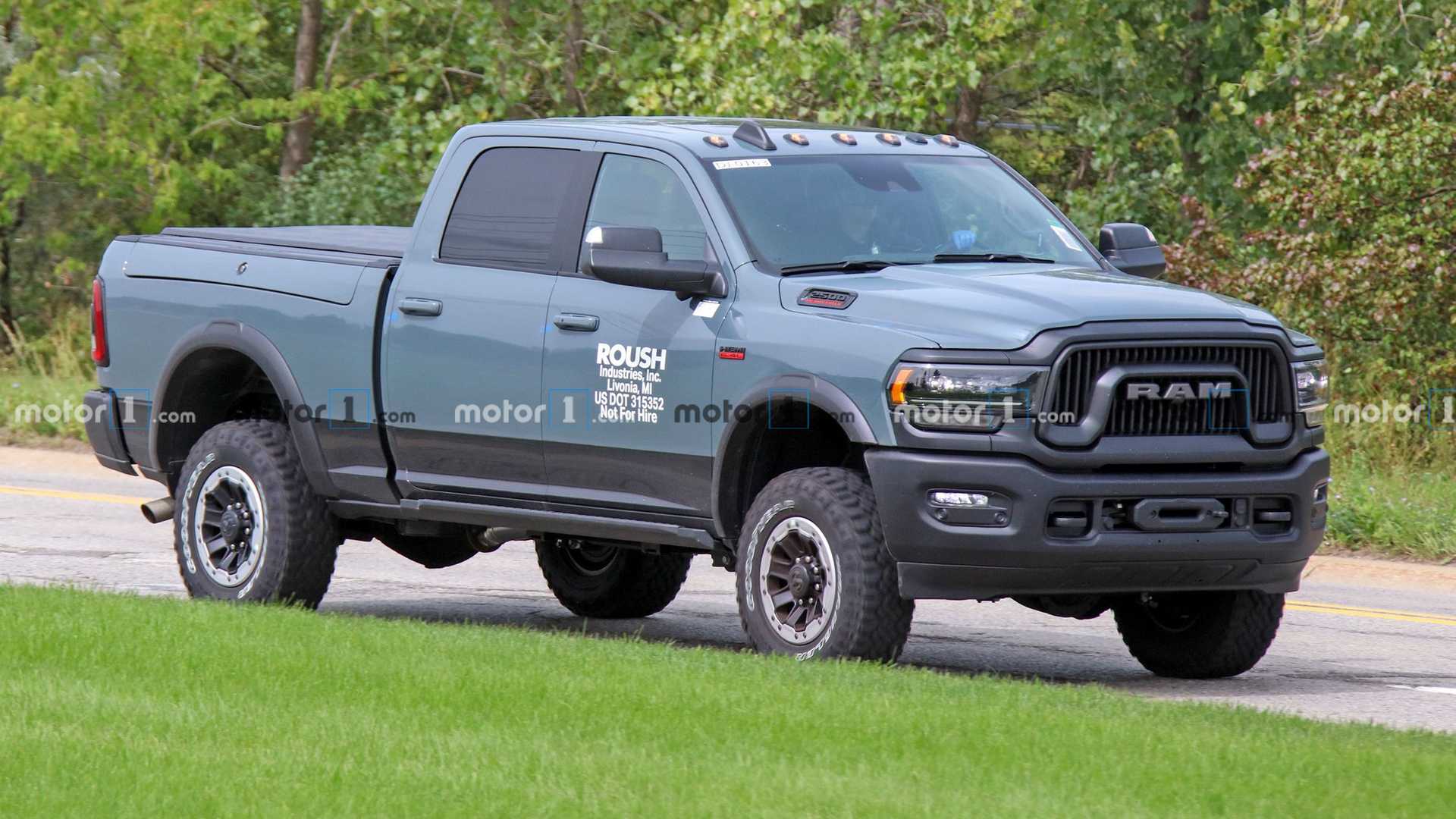 2021 Ram 2500 Power Wagon 75周年纪念版Spied Testing