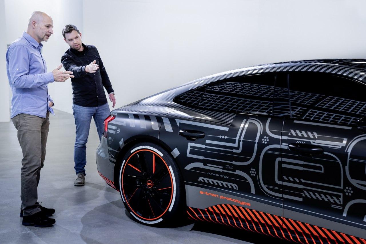 2021年奥迪E-Tron GT在大型图片库中被嘲笑，热的E-Tron GT RS变体已确认