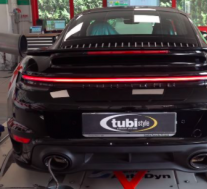 2021年保时捷911 Turbo S改装了Tubi风格的排气装置