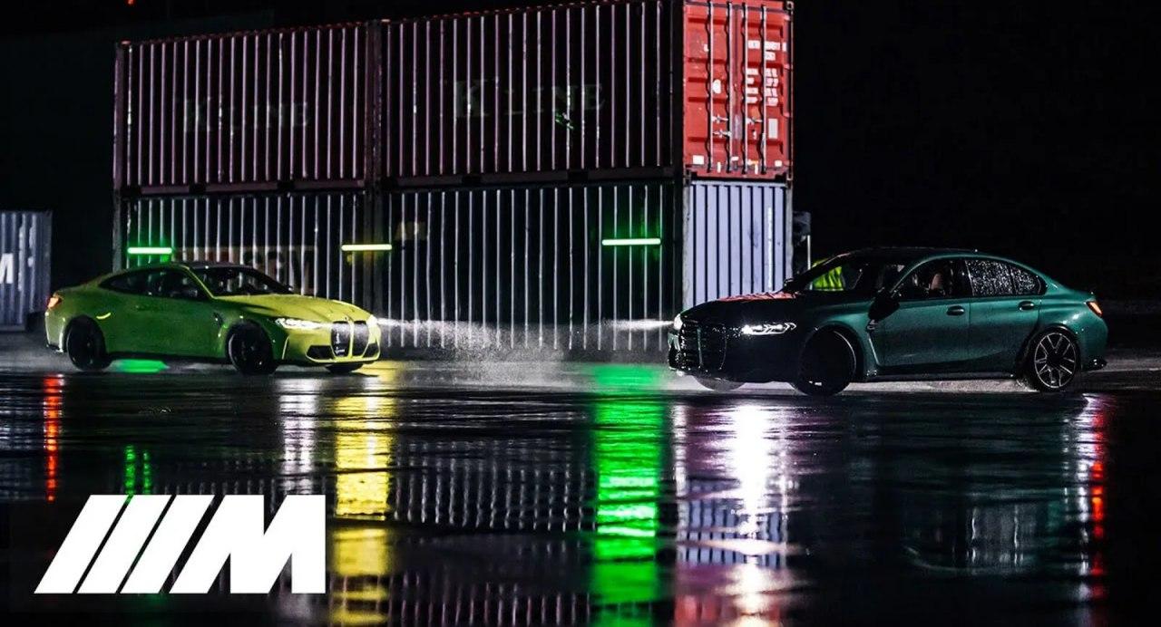 宝马 M Promo展示了新的M4竞赛和手动M3参与家族之争