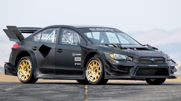 斯巴鲁展示Travis Pastrana的定制碳纤维WRX STI