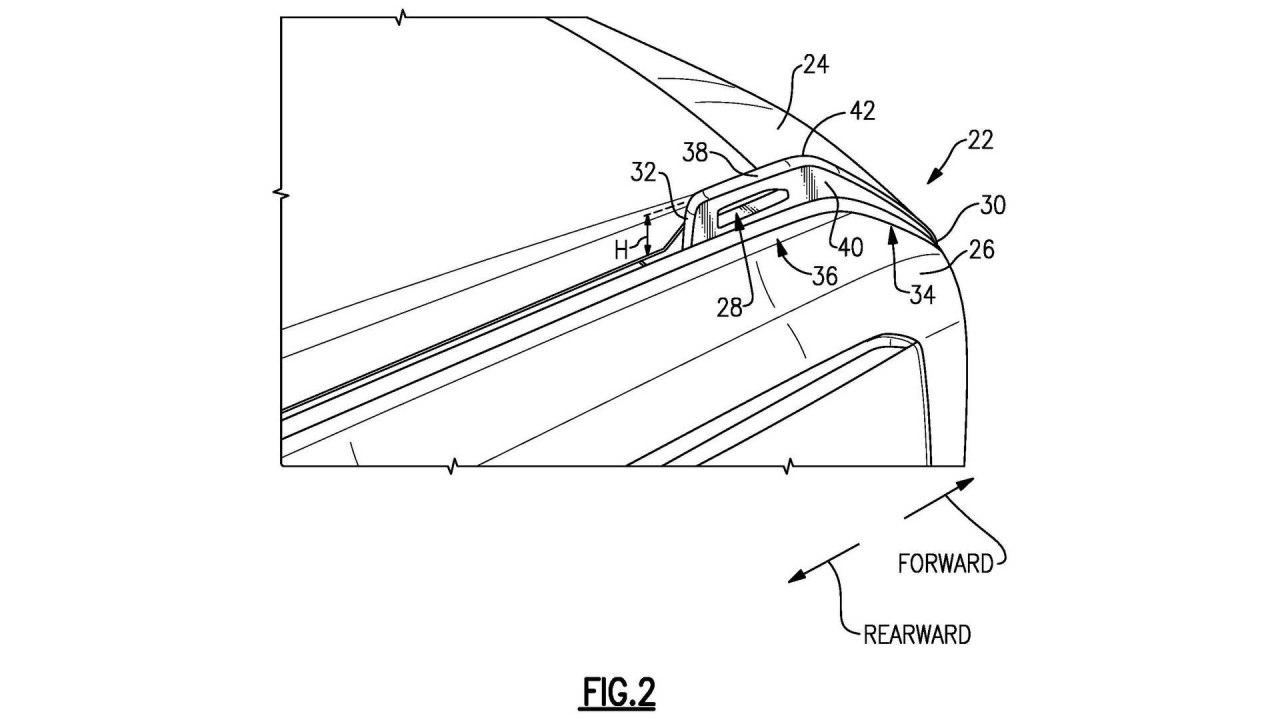 福特野马专利展示了带有内置转向灯的系紧支架