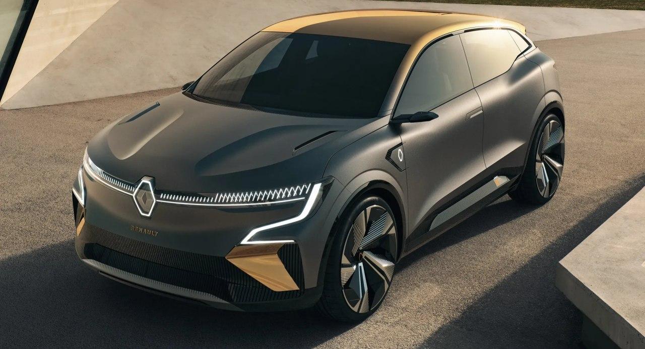 雷诺Megane的新eVision概念车将预览明年的电动掀背车