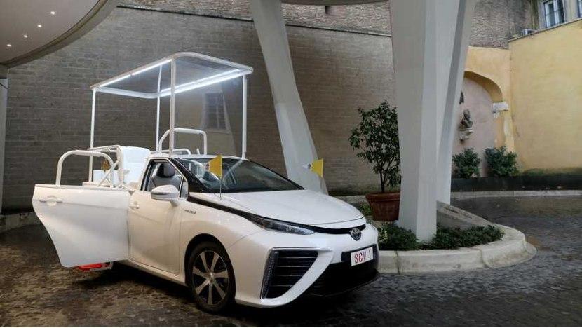 丰田未来将有幸成为下一届官方Popemobile