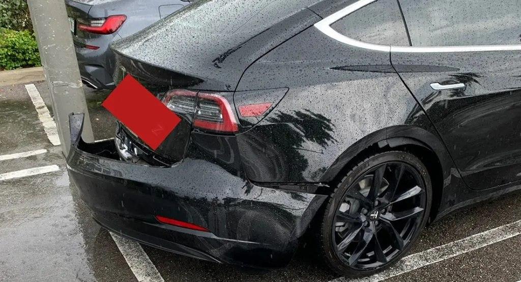 汽车新闻：特斯拉承认Model 3后保险杠会在雨中掉下来 