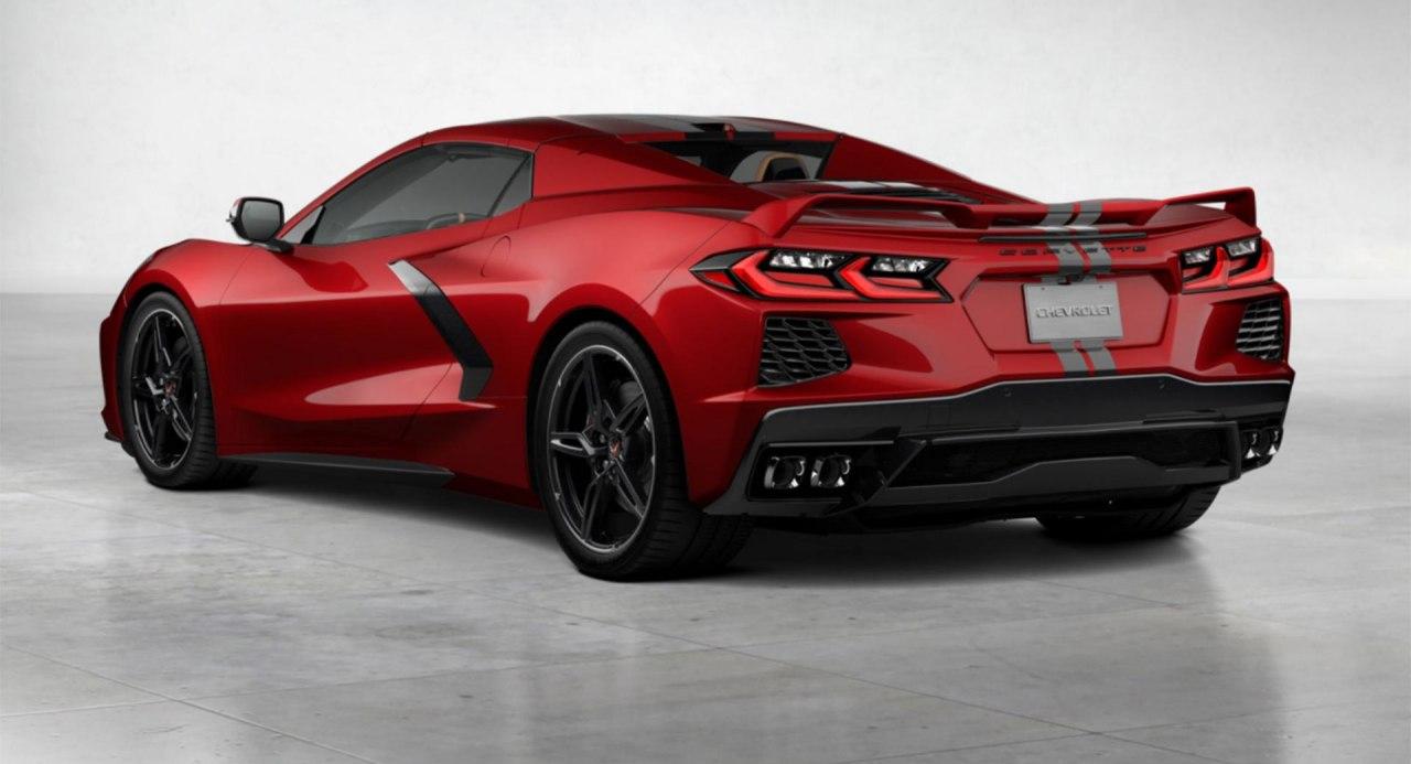 雪佛兰为2021年更新C8 Corvette的在线配置器