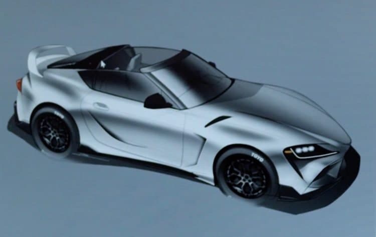  丰田GR Supra Sport Top概念车为SEMA准备