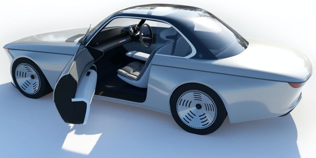 宝马EV9设计研究将E9轿跑车带入了电动时代