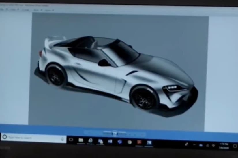 丰田GR Supra Sport顶级版概念车获得tagra车顶