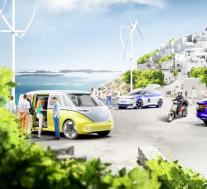 大众汽车集团将希腊岛变成电动汽车天堂