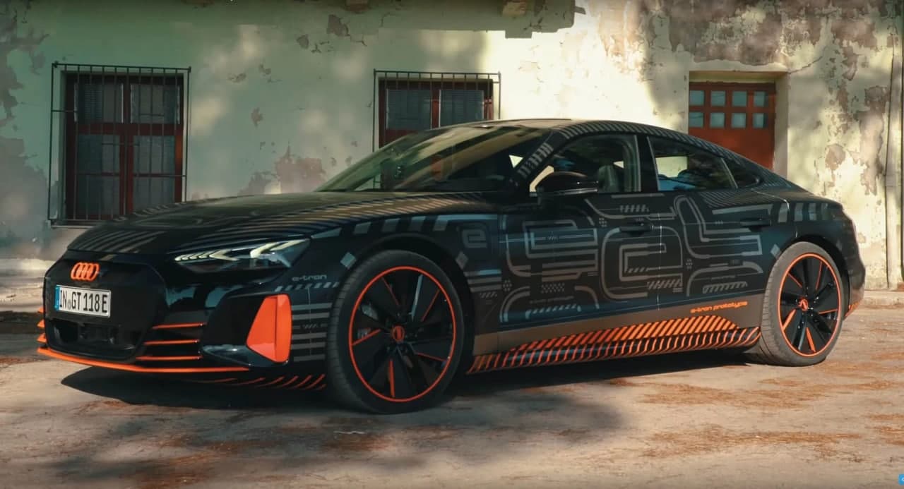 2021年奥迪RS E-Tron GT早期首发表现出令人印象深刻的驾驶动态