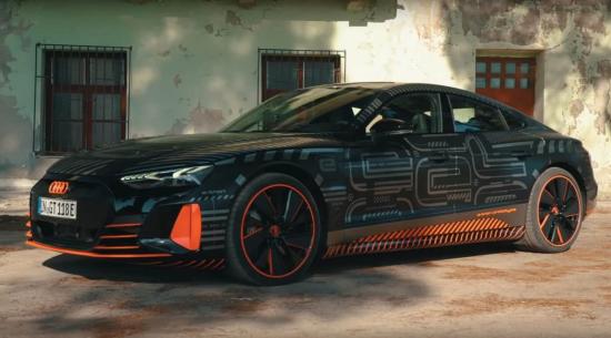 2021年奥迪RS E-Tron GT早期首发表现出令人印象深刻的驾驶动态