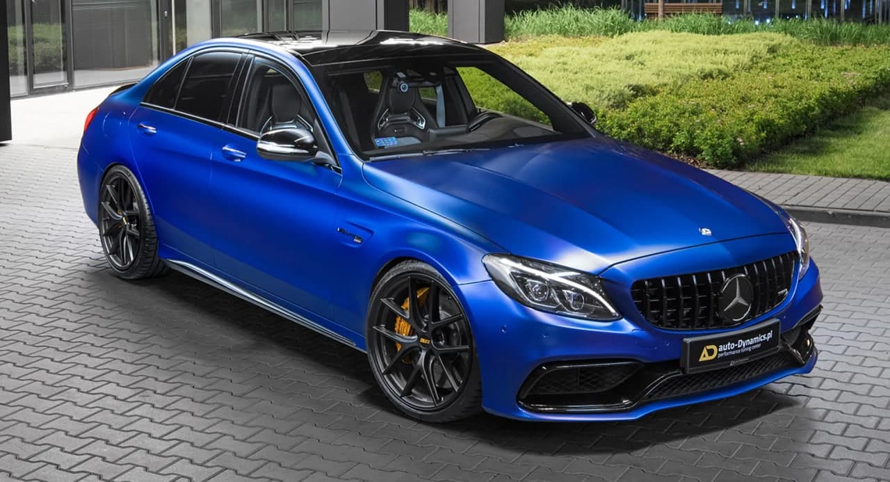 自动动力学的梅赛德斯AMG C63 S“ Charon”看起来更适合834 HP超级轿车