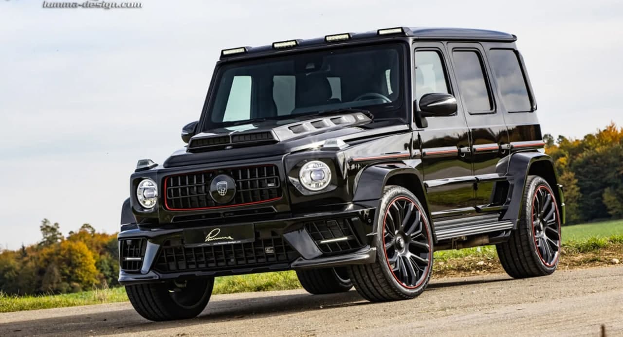 梅赛德斯-奔驰 AMG G63设计的CLR G770 R“精修程序”远非微妙之处