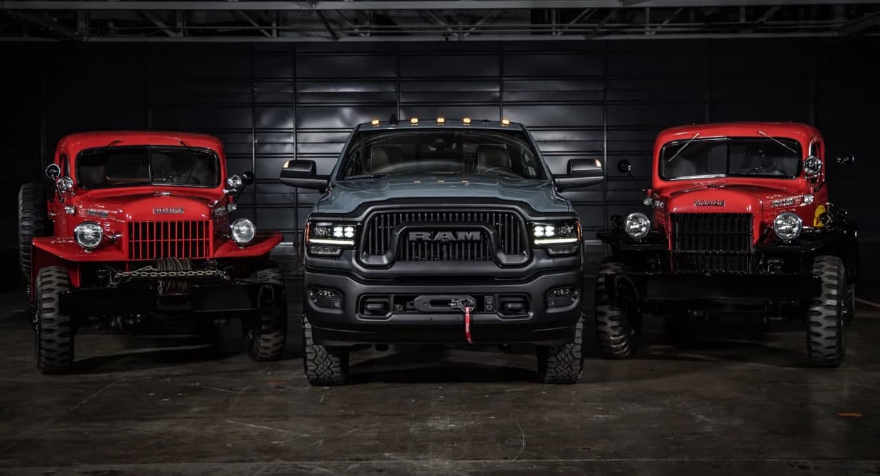 FCA用新的2021 Ram Power Wagon 75周年纪念版回顾过去+