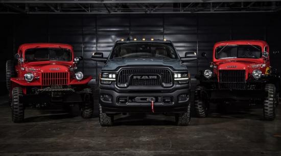 FCA用新的2021 Ram Power Wagon 75周年纪念版回顾过去