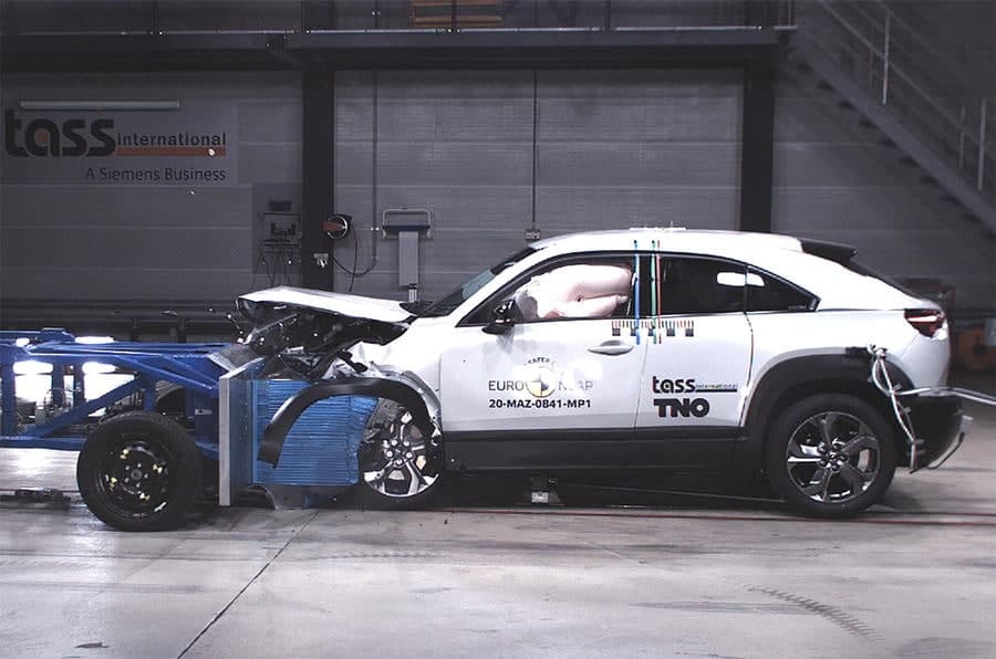 新马自达MX-30 EV在欧洲NCAP测试中得分最高