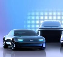 现代Ioniq电动汽车带头汽车制造商的电动汽车发展到2022年