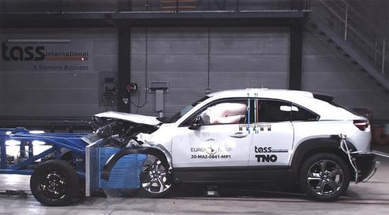 新马自达MX-30 EV在欧洲NCAP测试中得分最高