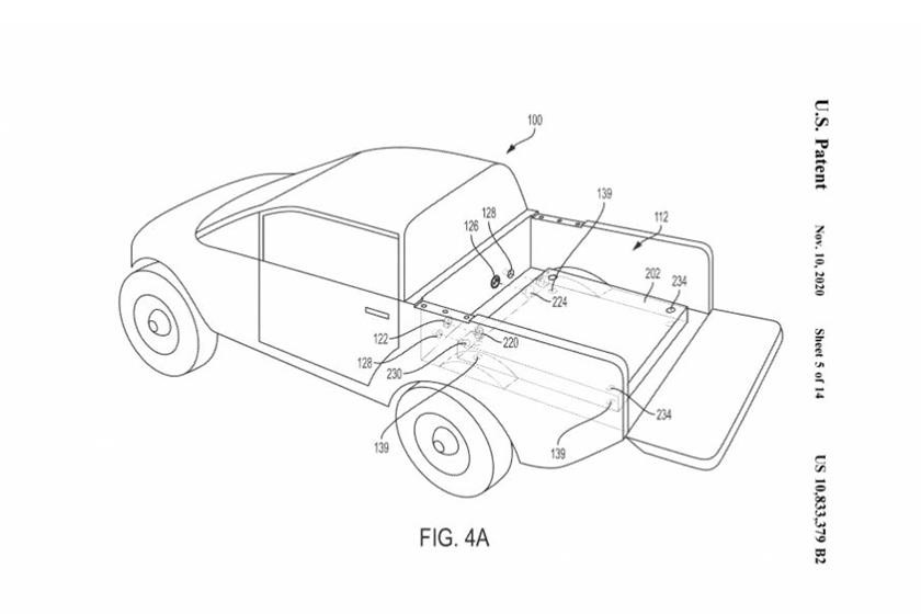 Rivian申请可拆卸电池组专利