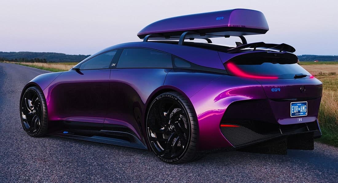 梅赛德斯-奔驰EQR概念将打造时尚的电动汽车