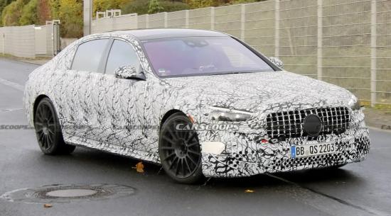 2022年梅赛德斯-奔驰AMG S63e:电动700马力豪华导弹的更多间谍照片