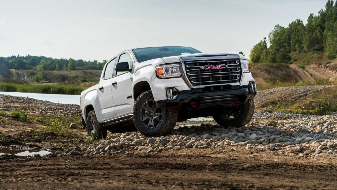 2021 GMC Canyon AT4获得更多越野性能版本