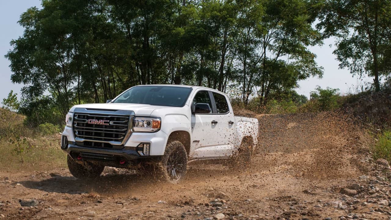 2021 GMC Canyon AT4获得更多越野性能版本