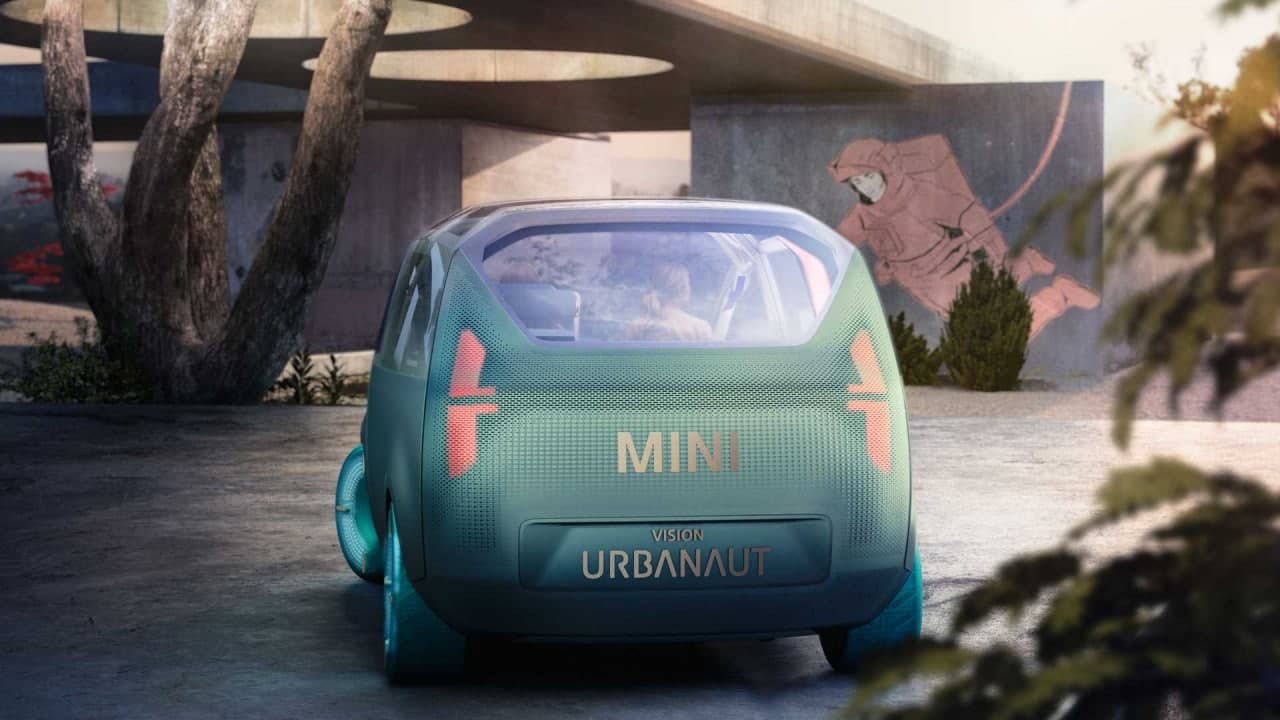 MINI Vision Urbanaut首次亮相是数字多功能EV概念