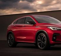 2022年英菲尼迪QX55以全新，受FX启发的造型亮相