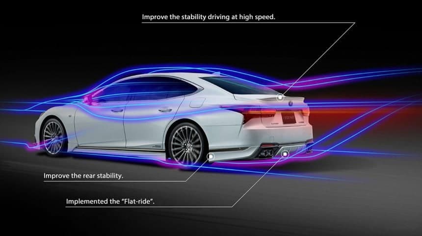 TRD将雷克萨斯LS转变为运动型豪华轿车