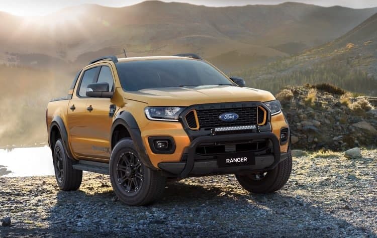 附件包装的福特Ranger Wildtrak X将于2021年回归