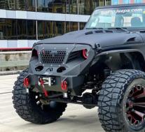 没有比这辆Corvette驱动的6x6吉普车更极端的了