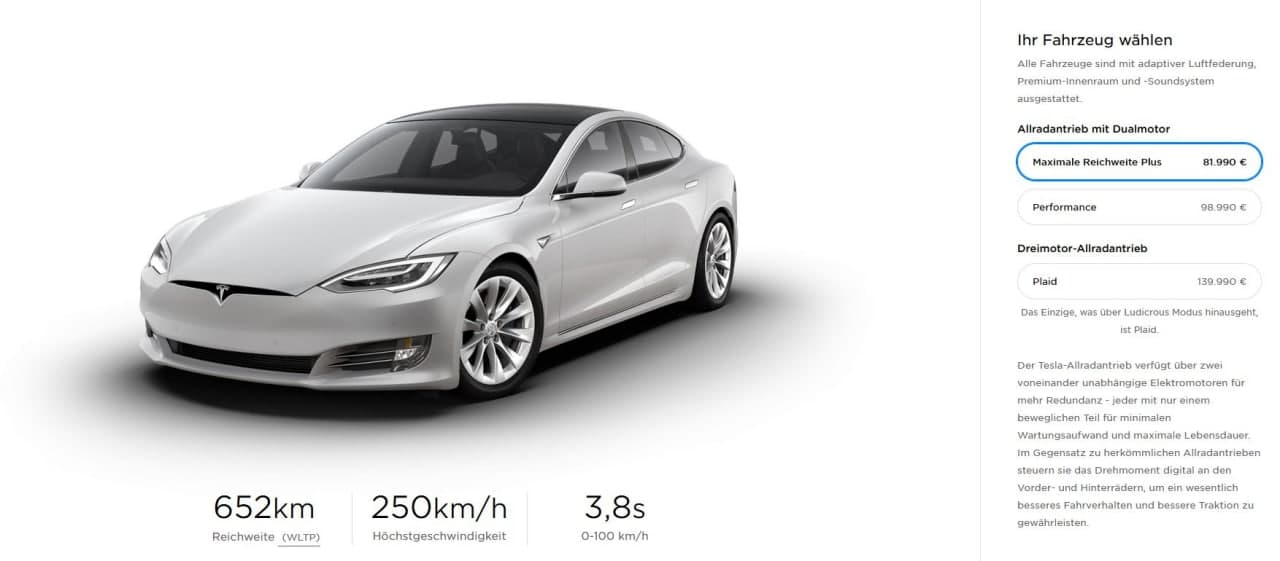 特斯拉Model S和Model X在欧洲大举涨价