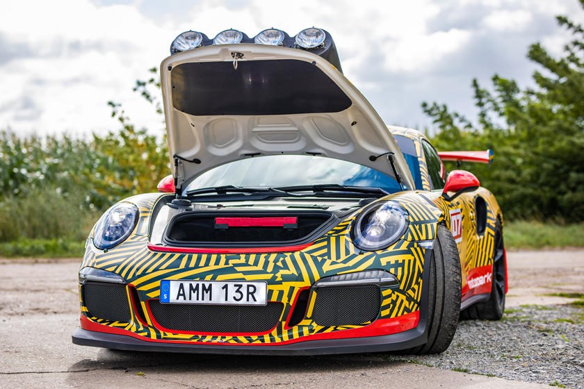 保时捷911 GT3 RS改装成合法的公路拉力赛车