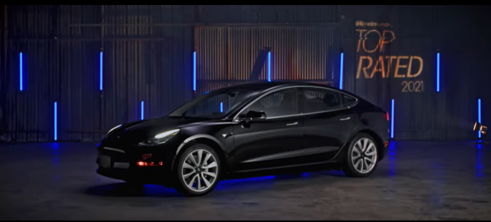 特斯拉Model 3是Edmunds 2021年最受好评的电动汽车