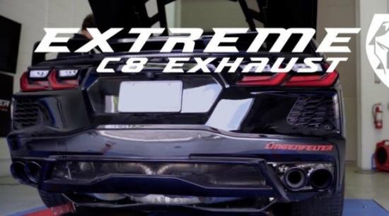 Lingenfelter Extreme-S C8克尔维特排气产生动力和噪音