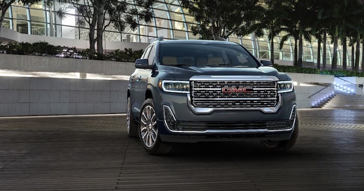 GMC Acadia因不正确的方向盘安全气囊被召回