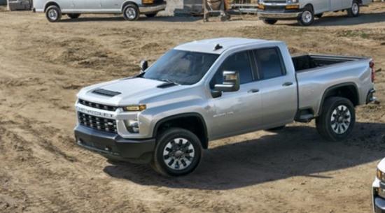 2021年雪佛兰Silverado 2500HD定制车型现已推出柴油6.6升V8发动机