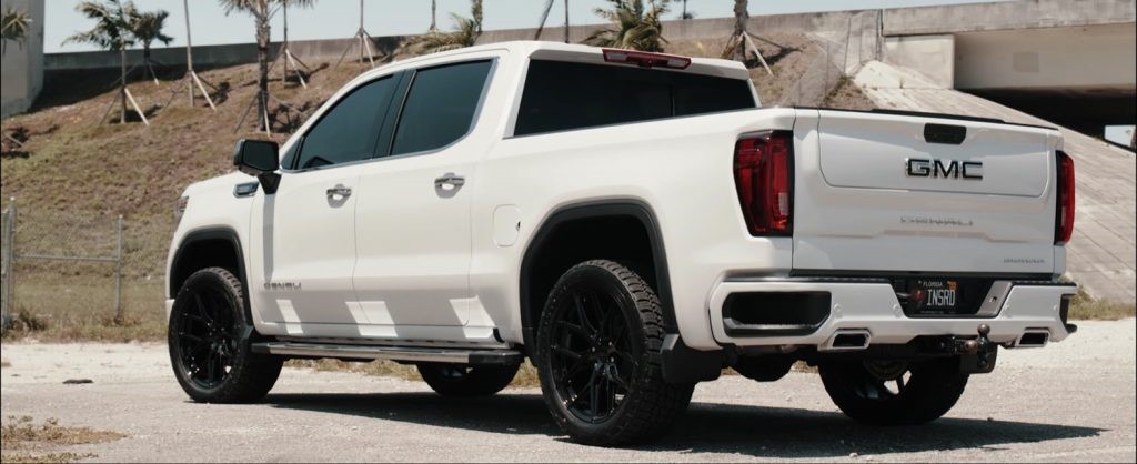 GMC Sierra Denali使用Vossen HF6-4车轮轻松实现酷炫