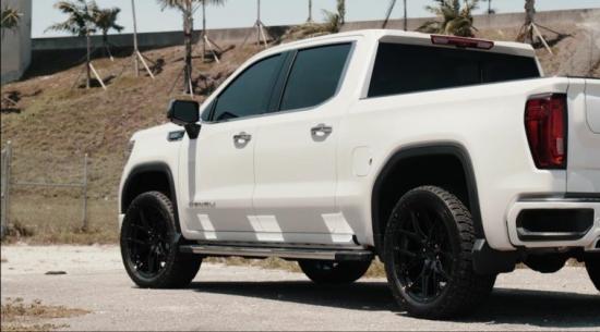 GMC Sierra Denali使用Vossen HF6-4车轮轻松实现酷炫