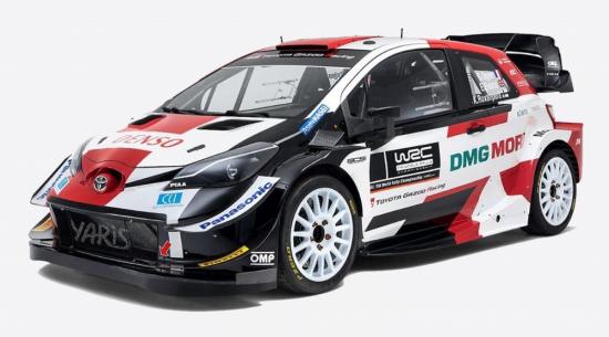 丰田推出2021年新款雅力士WRC赛车