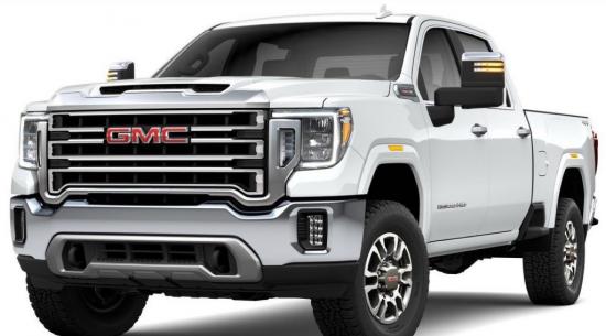 2021 GMC Sierra HD不提供车身色轮拱成型件