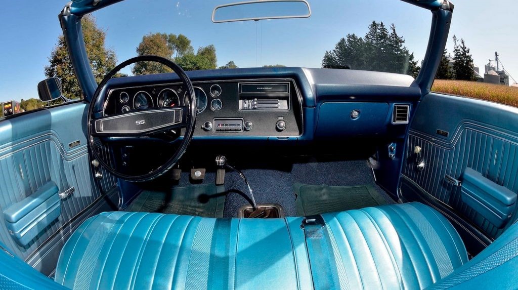 1970年雪佛兰Chevelle SS以令人垂涎的价格售出38.5万美元