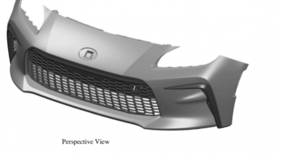 2022年丰田GR 86设计专利揭示了前端样式